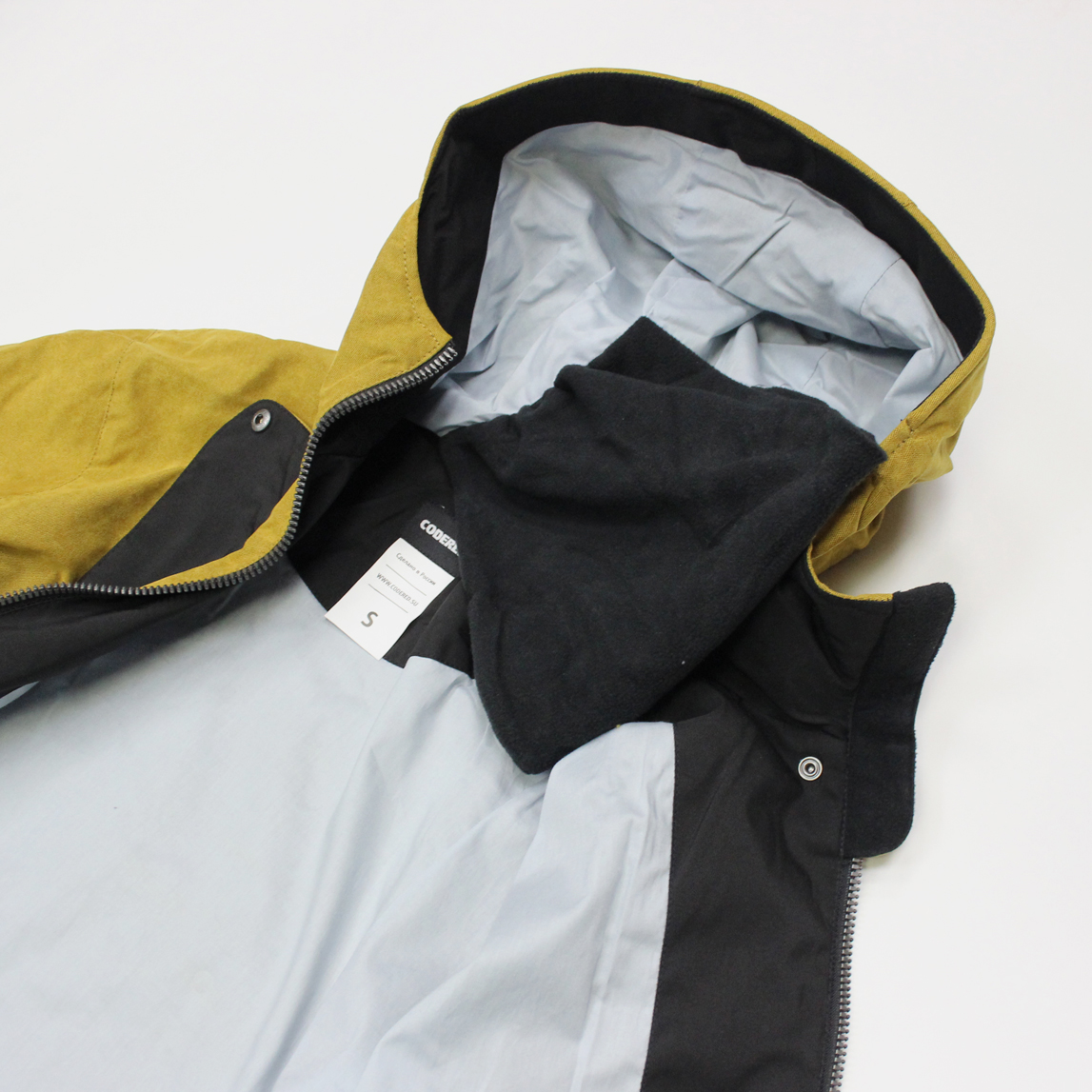 Yellow cover up on sale jacket