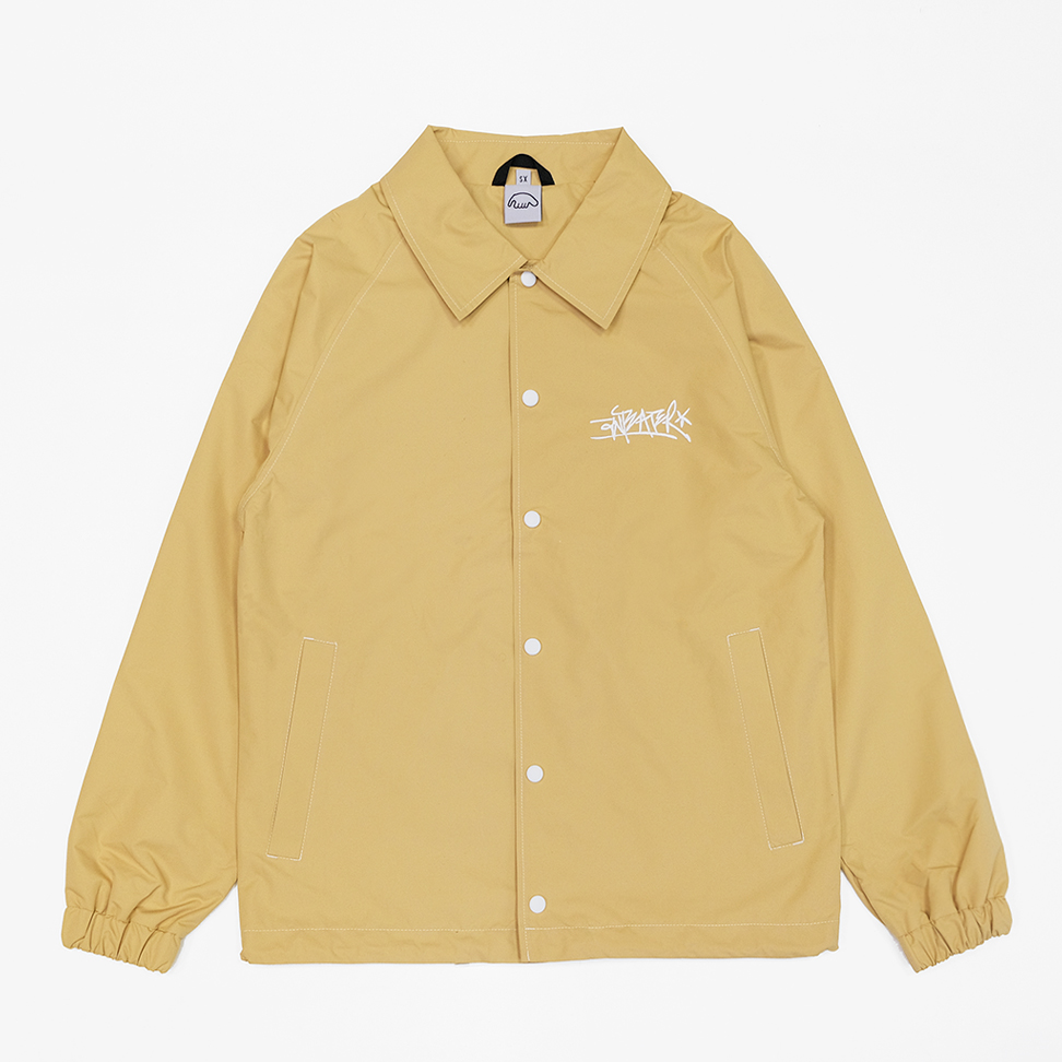 nylon coach jacket