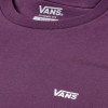 Футболка Vans Left Chest Logo Blackberry Wine/White (VA3CZECHJ)