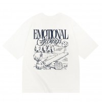 Футболка Haided Emotional Ecru
