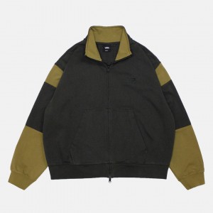 Толстовка Vans Retro Sport Mock Neck Full Zip Faded Black (VN000U97EMV)
