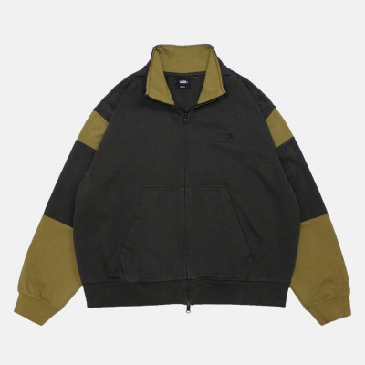 Толстовка Vans Retro Sport Mock Neck Full Zip Faded Black (VN000U97EMV)