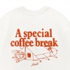 Футболка Haided Coffee Ecru