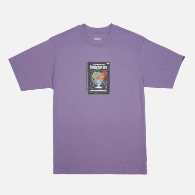 Футболка Vans Paperback Writer Loose Fit Purple Haze (VN000M5W6PH)