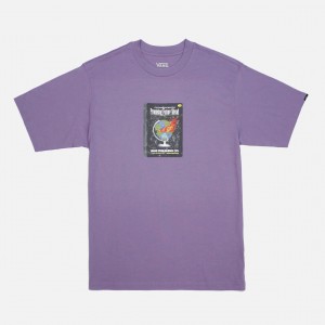 Футболка Vans Paperback Writer Loose Fit Purple Haze (VN000M5W6PH)