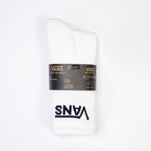 Носки Vans Classic Crew 3Pack White (V00F0XWHT)