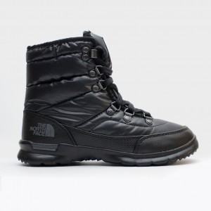Ботинки The North Face Thermoball Lace II Shiny TNF Black/Iron Gate Grey (T92T5LNSW)