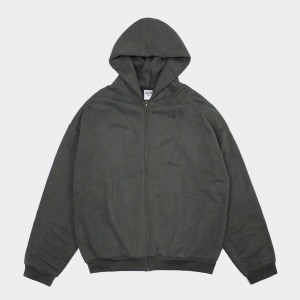 Толстовка Artiemaster Zip Hoodie Boxy Fit Charcoal (F08008)