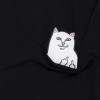 Футболка RIPNDIP Lord Nermal Pocket Heather Black