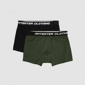 Трусы Anteater Boxers 2Pack Black/Green