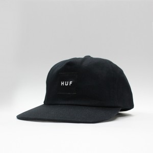 Кепка HUF Essentials Unstructured Box Black (HT00544)
