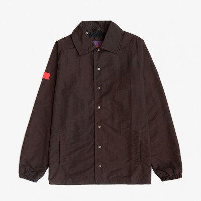 brown coach jacket
