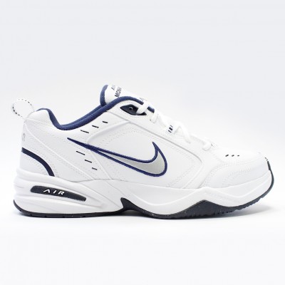 Кроссовки Nike Air Monarch IV White/Metallic Silver (415445-102)