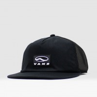 Кепка Vans Sidestripe Unstructured Black (VN000T21BLK)