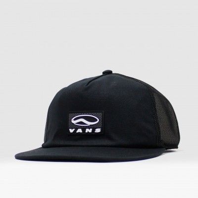 Кепка Vans Sidestripe Unstructured Black (VN000T21BLK)