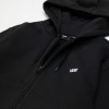 Толстовка Vans Left Chest Zip Hoodie Black (VN000R9ZBLK)