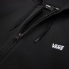 Толстовка Vans Left Chest Zip Hoodie Black (VN000R9ZBLK)