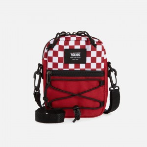 Сумка Vans Bail Shoulder Chili Red/ White Checkerboard (VA3I5SO84)