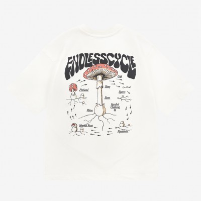 Футболка Haided Endless Cycle Ecru