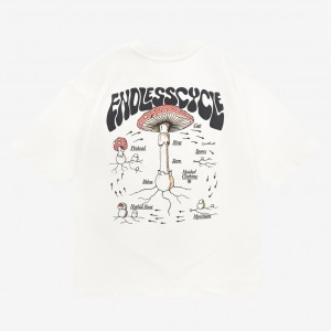 Футболка Haided Endless Cycle Ecru