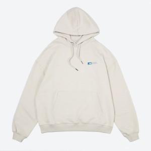 Толстовка Called a Garment Logo Mess Hoodie Beige