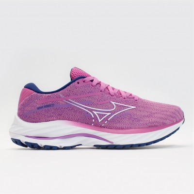 Кроссовки Mizuno Wave Rider 27 Rosebud/White/Navy Peony (J1GD2303-73)