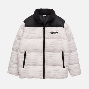 Куртка Anteater Downjacket RF Print White/Black