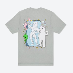 Футболка RIPNDIP Magic Mirror Tee Grey