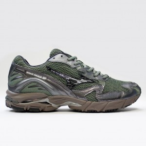 Кроссовки Mizuno Wave Rider 10 Agave Green/Black Sand/MetallicGray (D1GA2431-09)