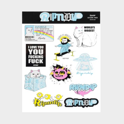 Набор RIPNDIP Fan Fave Sticker Sheet Multy