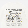 Футболка Haided Endless Cycle Ecru