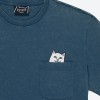 Футболка RIPNDIP Lord Nermal Pocket Tee Slate Mineral Wash