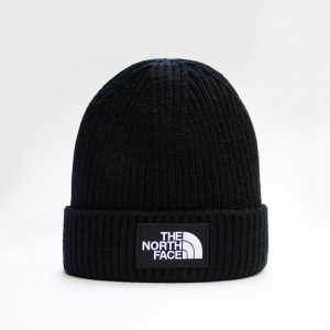 Шапка TNF Logo Box Cuffed Beanie TNF Black (NF0A3FJXJK3)