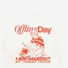 Футболка Haided Offline Day Ecru