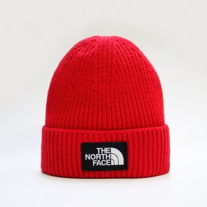 Шапка TNF Logo Box Cuffed Beanie TNF Red (NF0A3FJX682)