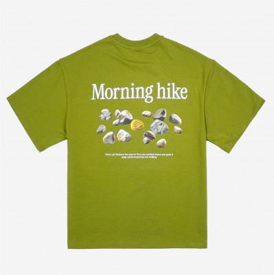 Футболка Called a Garment Stone Shapes Lime Green
