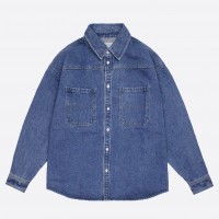 Рубашка MAGAMAEV Denim Washed Blue