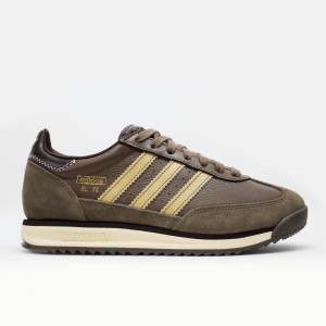 Кроссовки Adidas Originals SL72 RS Earth Strata/Warm Vanilla/Cardboard Brown (KJ1661)