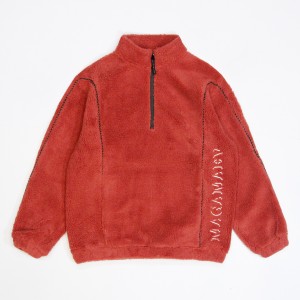 Толстовка MAGAMAEV Turbo Fleece Half Zip Red