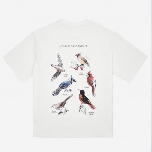 Футболка Called a Garment Birds White