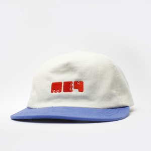 Кепка МЕЧ Mech Logo Ecru/Blu