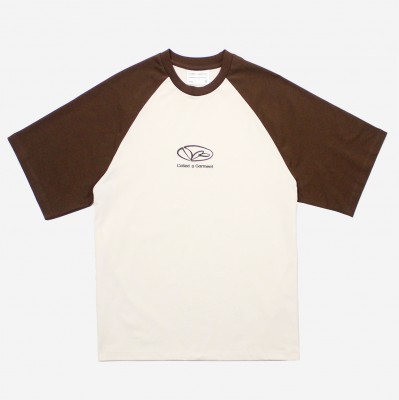 Футболка Called a Garment Kaybug Brown/Beige