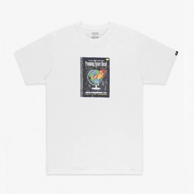 Футболка Vans Paperback Writer Loose Fit White (VN000M5WWHT)