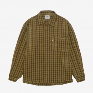 Рубашка МЕЧ Plaid Flannel Moss Green