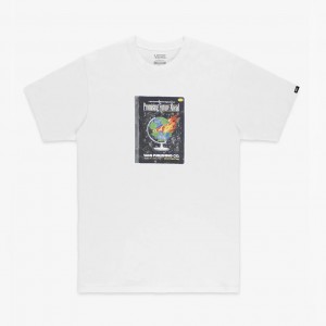Футболка Vans Paperback Writer Loose Fit White (VN000M5WWHT)