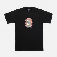 Футболка Vans Skull Window Loose Fit Black (VN000NHUBLK)