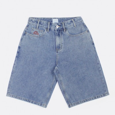 Шорты MAGAMAEV Bigger M Shorts Washed Blue