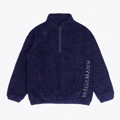 Толстовка MAGAMAEV Turbo Fleece Half Zip Navy