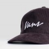Кепка Vans Classic Script Corduroy Snapback Dark Port (VN000QAGEMS)