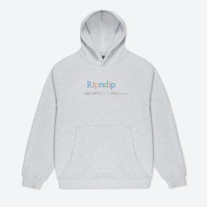 Толстовка RIPNDIP A Bird Hoodie Ash Heather